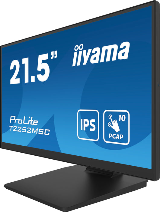 EAN 4948570125180 - iiyama ProLite T2252MSC-B2AG pantalla para PC 54,6 cm (21.5") 1920 x 1080 Pixeles Full HD LCD Pantalla tá imagen 4
