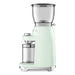 EAN 8017709317997 - Smeg CGF11PGEU molinillo de café 150 W Verde, Transparente imagen 2