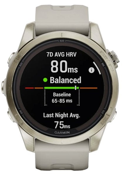 EAN 753759317652 - Garmin fēnix 7S Pro 3,05 cm (1.2") MIP 42 mm Digital 240 x 240 Pixeles Pantalla táctil Oro, Luz metálico W imagen 10