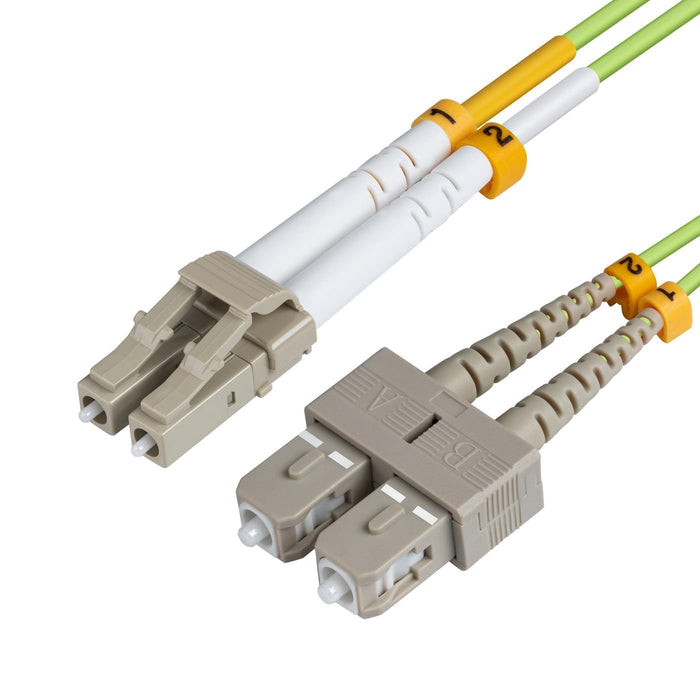EAN 5711783853046 - Microconnect FIB561005 Cable de fibra óptica e InfiniBand 5 m LC SC Verde imagen 1