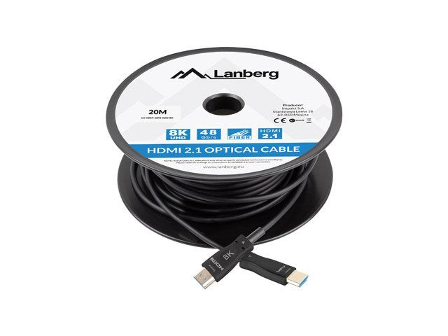 EAN 5901969437522 - Lanberg CA-HDMI-30FB-0200-BK cable HDMI 20 m HDMI tipo A (Estándar) Negro imagen 4