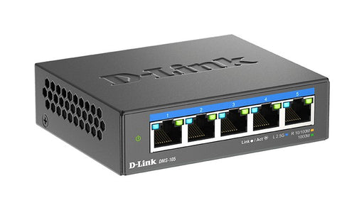 EAN 0790069469305 - D-Link DMS-105 No administrado L2 2.5G Ethernet (100/1000/2500) Negro imagen 1