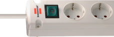 EAN 4007123691104 - Brennenstuhl 1150660425 base múltiple 3 m 5 salidas AC Interior Blanco imagen 4