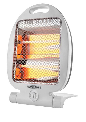 EAN 5908256839854 - Mesko Home MS 7710 Interior Blanco 800 W Calefactor eléctrico de cuarzo imagen 1