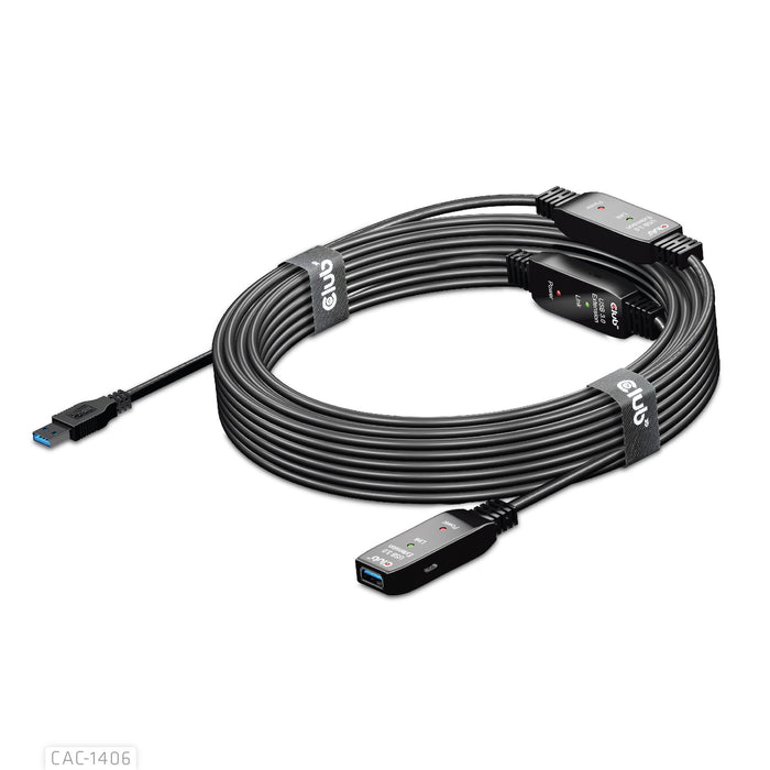 EAN 8719214471798 - CLUB3D CAC-1406 cable USB USB 3.2 Gen 1 (3.1 Gen 1) 15 m USB A Negro imagen 2