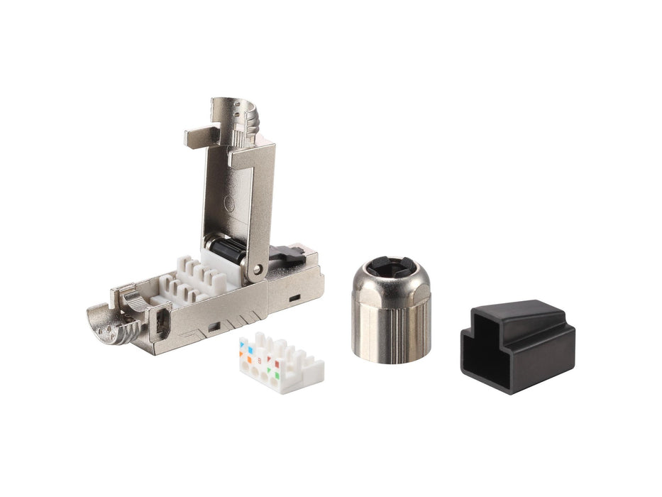 EAN 4015867233894 - Equip 121172 conector RJ-45 Negro, Acero inoxidable imagen 2