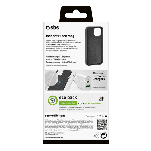 EAN 8018417449451 - SBS TEINSTMAGIP1561K funda para teléfono móvil 15,5 cm (6.1") Negro imagen 2