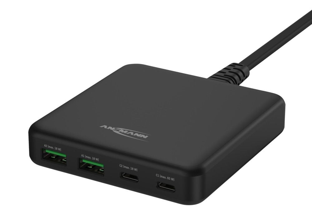 EAN 4013674196074 - Ansmann DC465PD Portátil, Smartphone Negro Corriente alterna Carga rápida Interior imagen 6