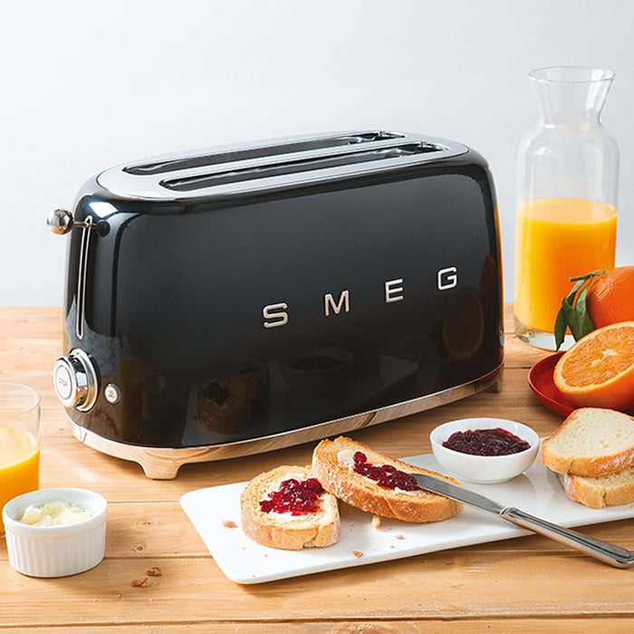 EAN 8017709187002 - Smeg TSF01BLEU tostadora 6 2 rebanada(s) 950 W Negro imagen 5