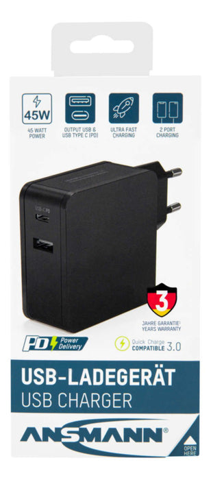 EAN 4013674161652 - Ansmann 247PD Universal Negro Corriente alterna Carga rápida Interior imagen 10