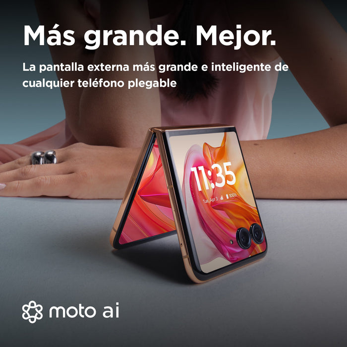 EAN 0840023264429 - Motorola razr 50 ultra 17,5 cm (6.9") SIM doble Android 14 5G USB Tipo C 12 GB 512 GB 4000 mAh Durazno imagen 17