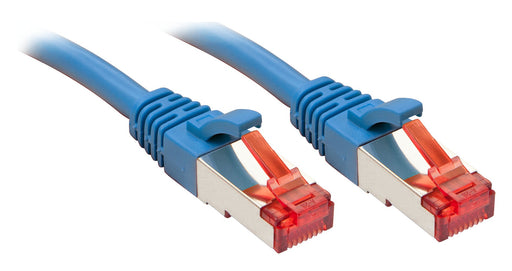 EAN 4002888477208 - Lindy RJ-45 Cat.6 S/FTP 3m cable de red Azul Cat6 S/FTP (S-STP) imagen 1