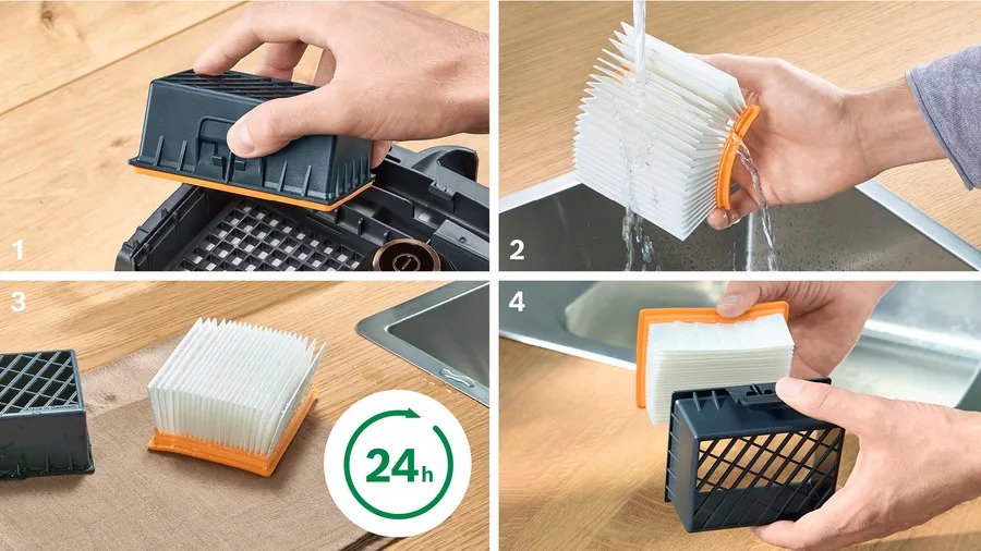 EAN 4242005416479 - Bosch Serie 2 BGDS2CHAMP aspiradora 3,5 L Aspiradora de tambor Secar 600 W Bolsa para el polvo imagen 6