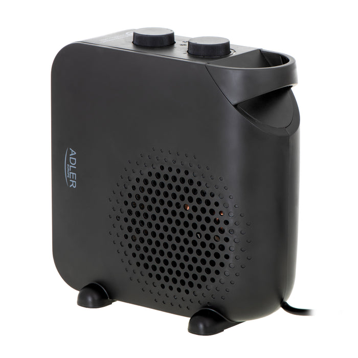 EAN 5903887801324 - Adler AD 7725B calefactor eléctrico Interior Negro 2000 W Ventilador eléctrico imagen 5