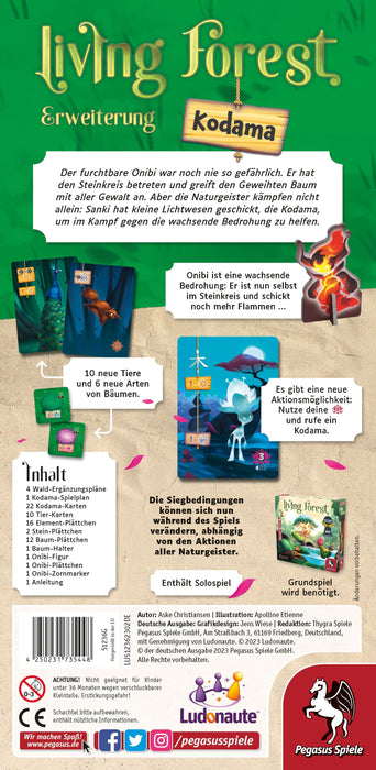EAN 4250231735448 - Pegasus Spiele Living Forest: Kodama 60 min Expansión de juego de mesa Multigénero imagen 4