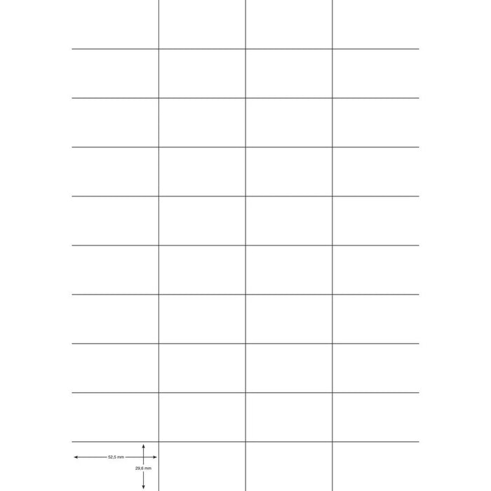 EAN 5705831005747 - Q-CONNECT KF00574 etiqueta de impresora Blanco imagen 2