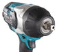 EAN 0197050001009 - Makita DTW1004Z atornilladora de impacto con batería 1/2" 2200 RPM 1050 Nm Negro, Turquesa 18 V imagen 12