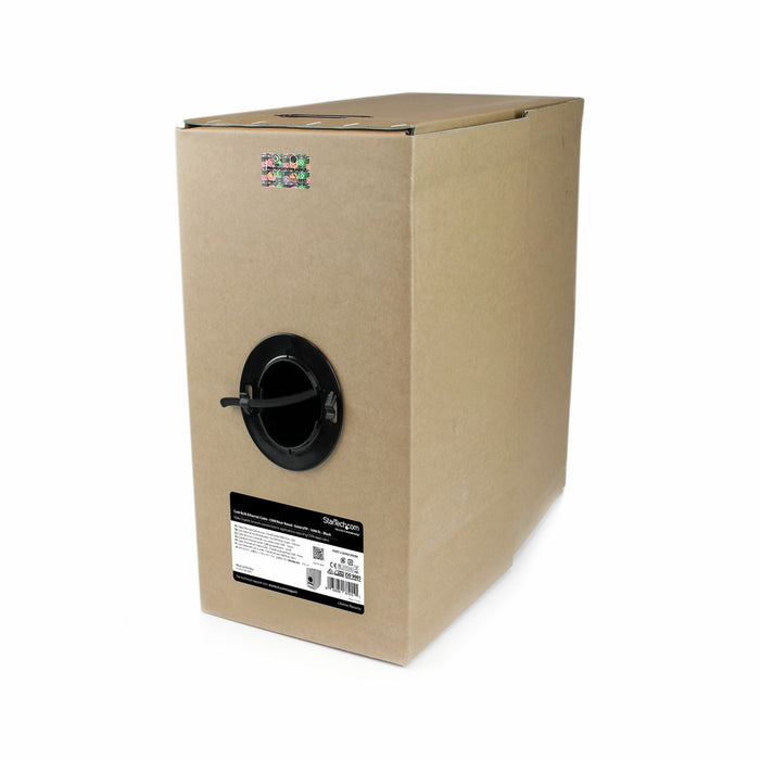 EAN 0065030874151 - StarTech.com WIR6CMRBK cable de red 304,9 m imagen 1