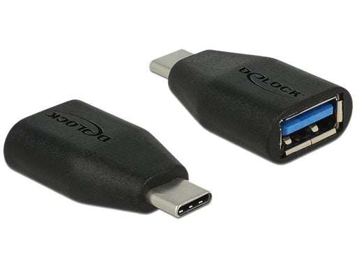 EAN 4043619655199 - DeLOCK 65519 cambiador de género para cable USB 3.1 Gen 2 Type-C USB 3.1 Gen 2 Type-A Negro imagen 1