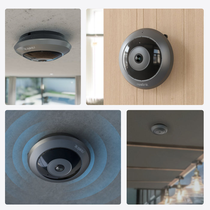 EAN 6975253983827 - Reolink Fisheye Series W520 Cámara de seguridad IP Interior 2560 x 2560 Pixeles Techo/pared imagen 2