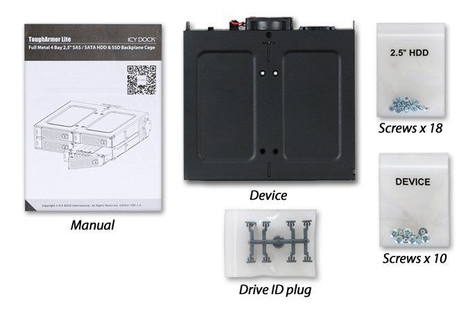 EAN 4711132867183 - Icy Dock MB607SP-B panel bahía disco duro 13,3 cm (5.25") Funda de disco duro Negro imagen 14