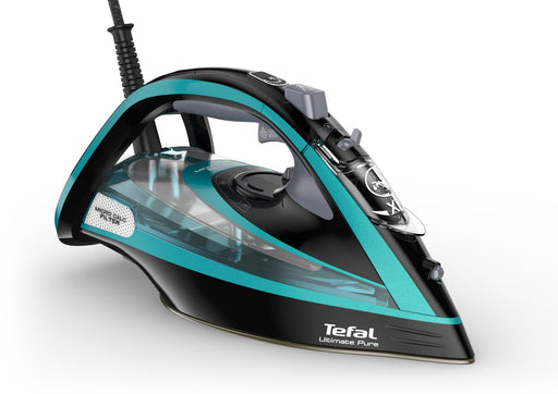 EAN 3121040071441 - Tefal Ultimate Pure FV9844 Plancha vapor-seco Suela Durilium Autoclean 3200 W Negro, Azul imagen 1
