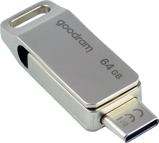 EAN 5908267960264 - Goodram ODA3 unidad flash USB 64 GB USB Type-A / USB Type-C 3.2 Gen 1 (3.1 Gen 1) Plata imagen 2