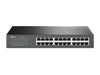 EAN 0845973021245 - TP-Link TL-SG1024DE Gestionado L2 Gigabit Ethernet (10/100/1000) 1U Negro imagen 1