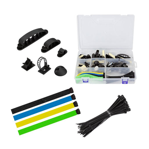 EAN 4052792076059 - LogiLink KAB0084 organizador de cables Universal Clip para cable Multicolor 128 pieza(s) imagen 1