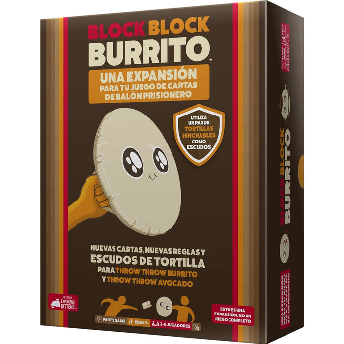 EAN 810083044439 - Asmodee Exploding Kittens EKITTB03ES juego de tablero Block Block Burrito 15 min Juego De Cartas Partido imagen 1