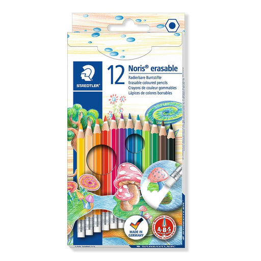 EAN 4007817144312 - Staedtler Noris erasable 144 50 Negro, Azul, Burdeos, Marrón, Verde, Verde claro, Mauve, Marina, Naranja, imagen 1
