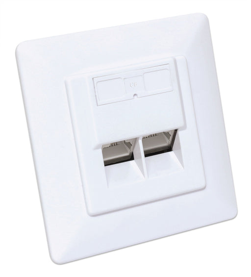 EAN 0766623771900 - Intellinet 771900 toma de corriente 2 x RJ-45 Blanco imagen 2