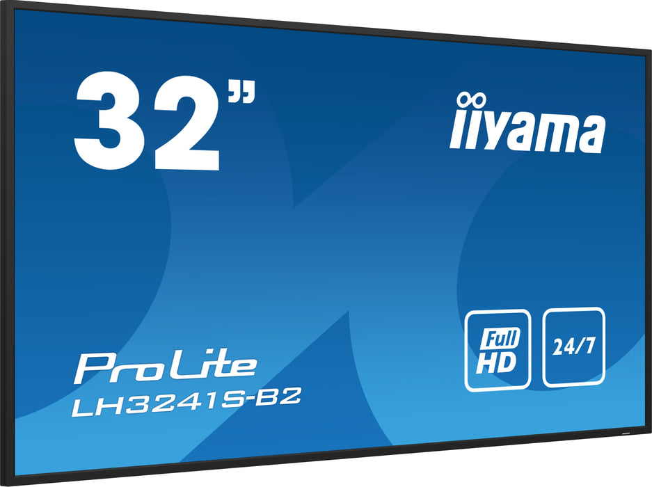 EAN 4948570123506 - iiyama LH3241S-B2 pantalla de señalización Diseño de quiosco 80 cm (31.5") LED 350 cd / m² Full HD Negro  imagen 3