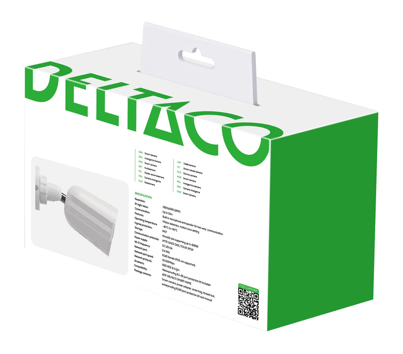 EAN 7333048068156 - Deltaco SH-IPC17 cámara de vigilancia Bala (forma) Cámara de seguridad IP Exterior 1920 x 1080 Pixeles Pa imagen 6