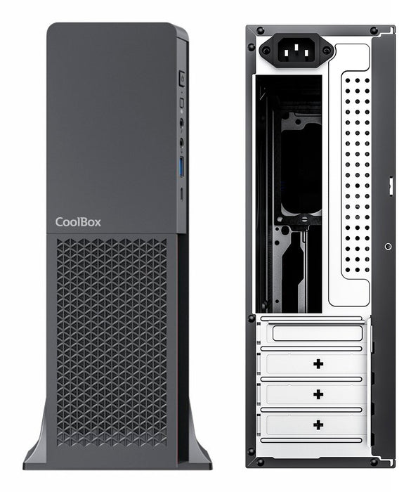 EAN 8436624420634 - CoolBox PC micro ATX T313 Slim Perfil bajo (Slimline) Negro imagen 3