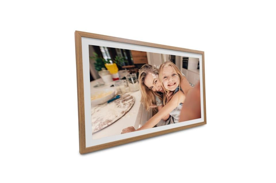 EAN 5706751088889 - Denver PFF-3263LW marco fotográfico digital Madera 80 cm (31.5") Pantalla táctil Wifi imagen 3