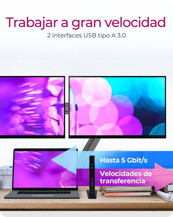 EAN 4250078169765 - ICY BOX IB-DK2251AC Alámbrico USB 3.2 Gen 2 (3.1 Gen 2) Type-A Negro imagen 4