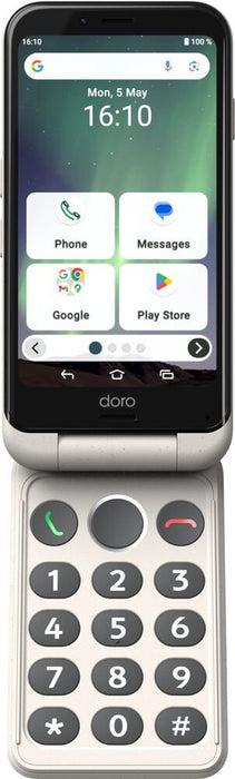 EAN 7322460088934 - Doro Aurora A20 11,4 cm (4.5") SIM doble Android 14 4G USB Tipo C 4 GB 64 GB 3000 mAh Negro, Blanco imagen 3