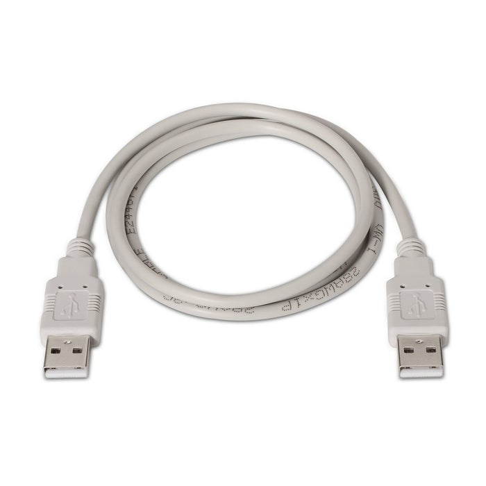EAN 8436574700206 - AISENS A101-0021 cable USB USB 2.0 1 m USB A Beige imagen 2