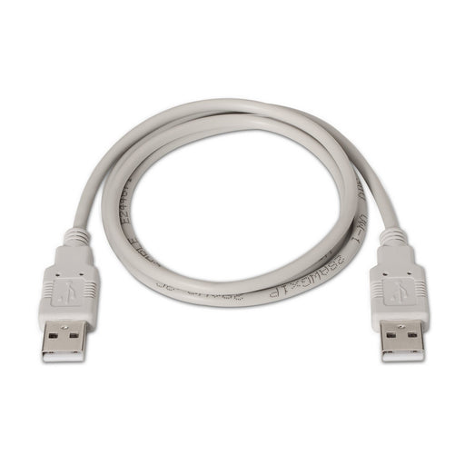 EAN 8436574700213 - AISENS A101-0022 cable USB USB 2.0 2 m USB A Beige imagen 2