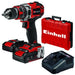 EAN 4006825642483 - Einhell TE-CD 18/50 Li-i BL 1800 RPM 2,35 kg Negro, Rojo imagen 4