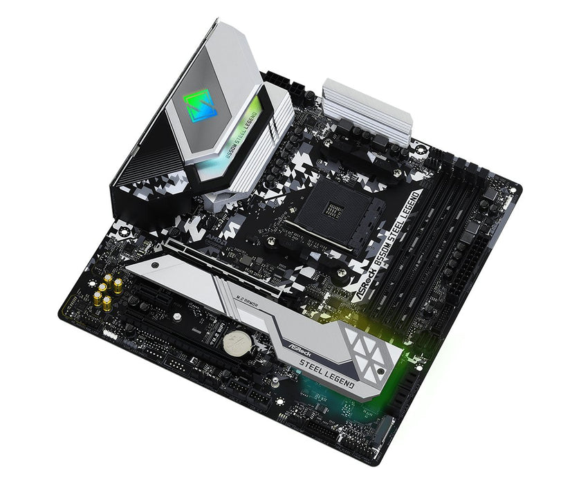 EAN 4710483931505 - Asrock B550M Steel Legend AMD B550 Zócalo AM4 micro ATX imagen 3