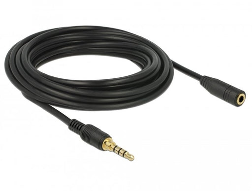 EAN 4043619856350 - DeLOCK 85635 cable de audio 5 m 3,5mm Negro imagen 2