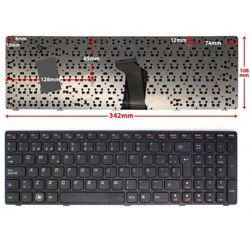 EAN 8435597407888 - Portatilmovil TECLENV570 refacción para laptop Teclado imagen 1