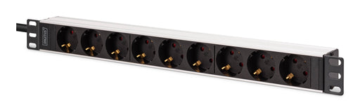 EAN 4016032501671 - Digitus DN-95440 unidad de distribución de energía (PDU) 9 salidas AC 1U Negro, Plata imagen 1