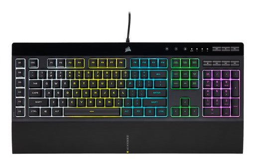 EAN 0840006631798 - Corsair K55 RGB PRO teclado Juego USB QWERTY Inglés de EE. UU. Negro imagen 1