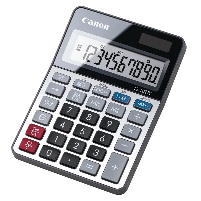 EAN 4549292104622 - Canon LS-102 TC calculadora Escritorio Calculadora básica Negro, Metálico imagen 1