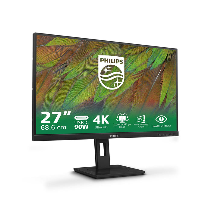 EAN 8721038001259 - Philips 3000 series 27B1U3900/00 pantalla para PC 68,6 cm (27") 3840 x 2160 Pixeles 4K Ultra HD LCD Negro imagen 4