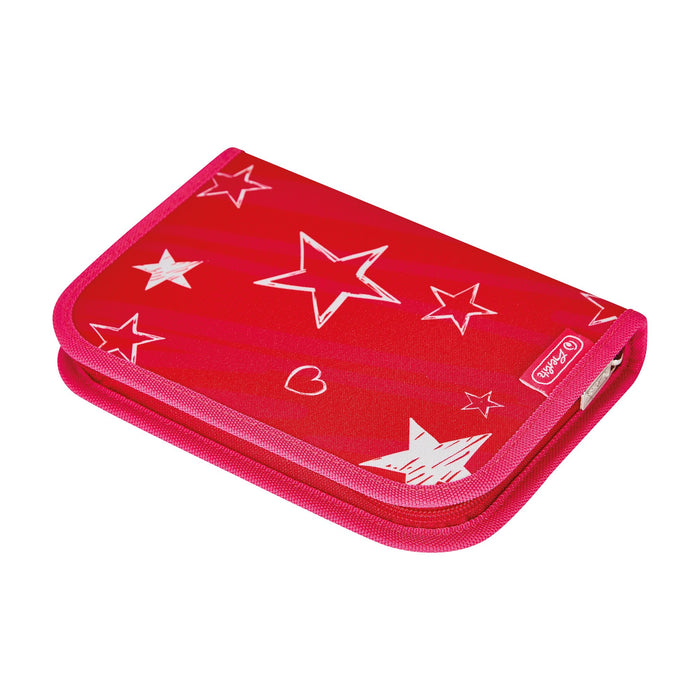 EAN 4008110283920 - Herlitz SoftLight Plus Stars&Strips juego de mochila escolar Chica Poliéster Rosa, Rojo imagen 15