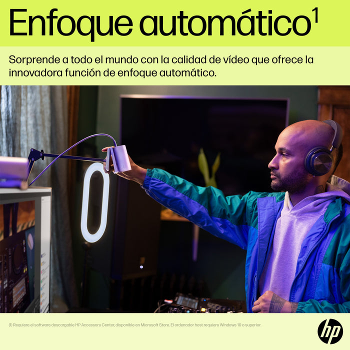 EAN 0196548527304 - HP 960 4K Streaming Webcam cámara web 8 MP 3840 x 2160 Pixeles USB Plata imagen 13